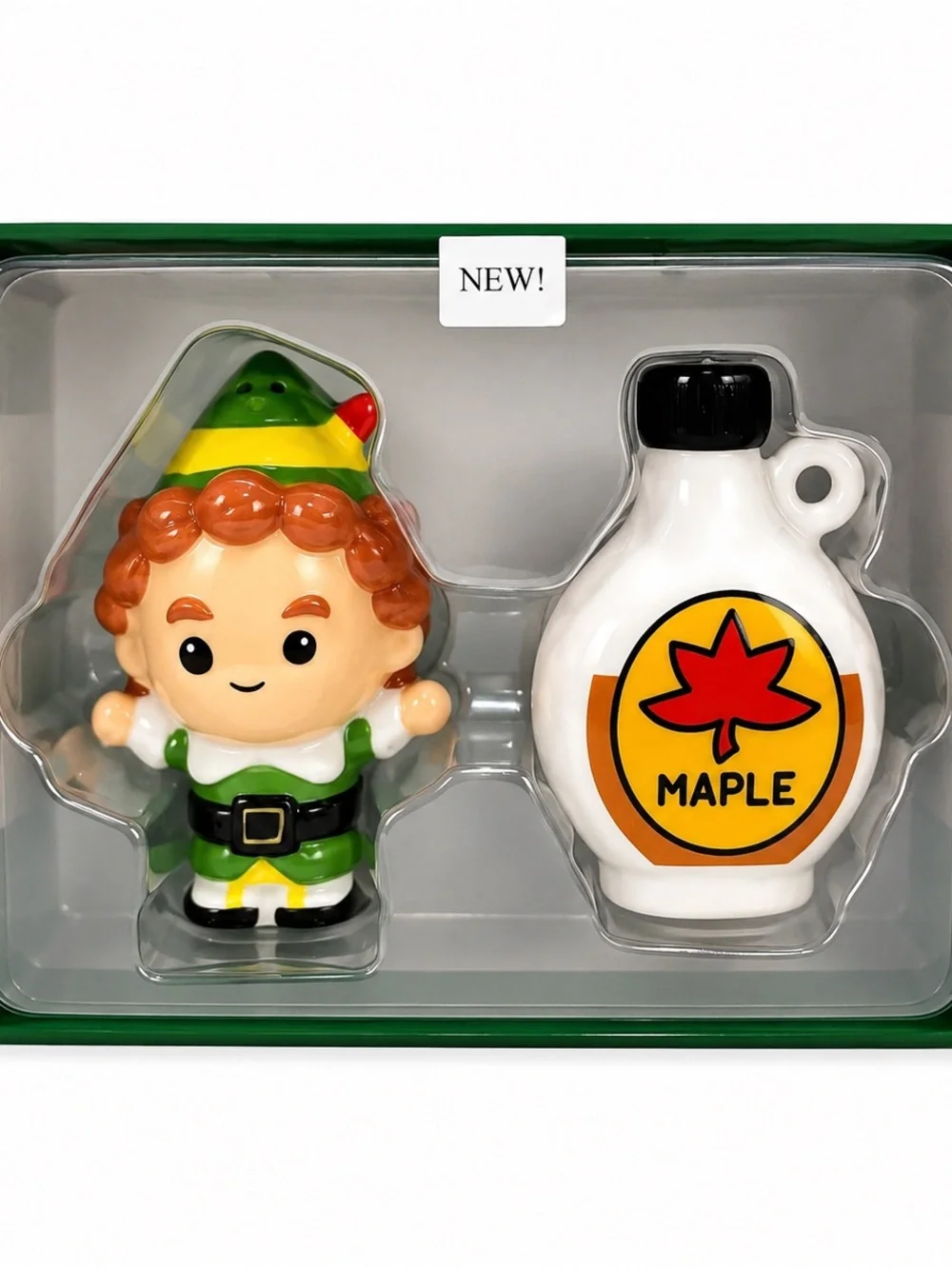 Buddy the Elf salt & pepper shaker set